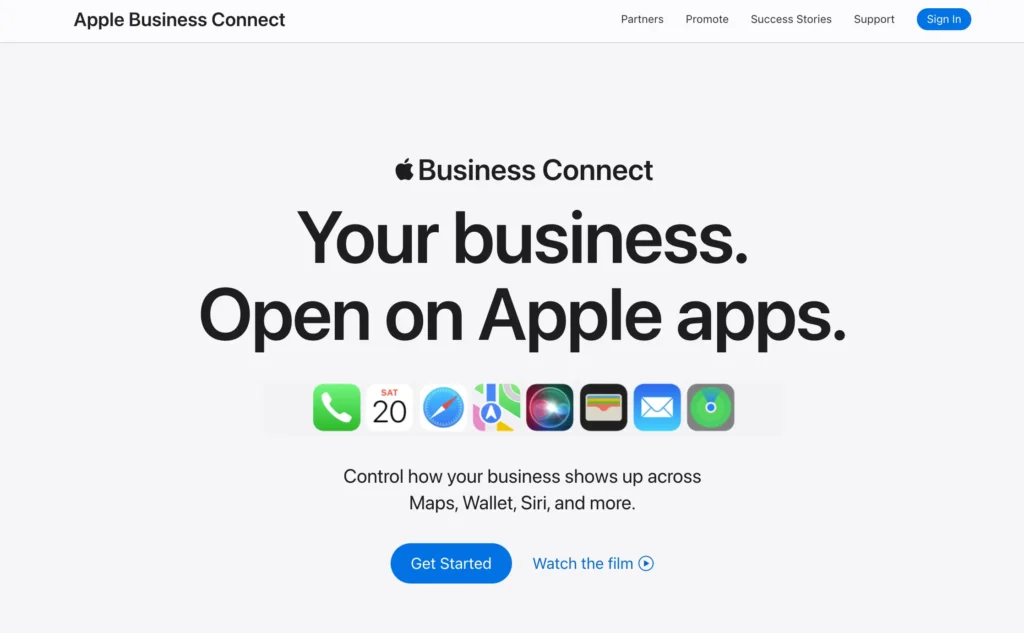 Apple Business Connect