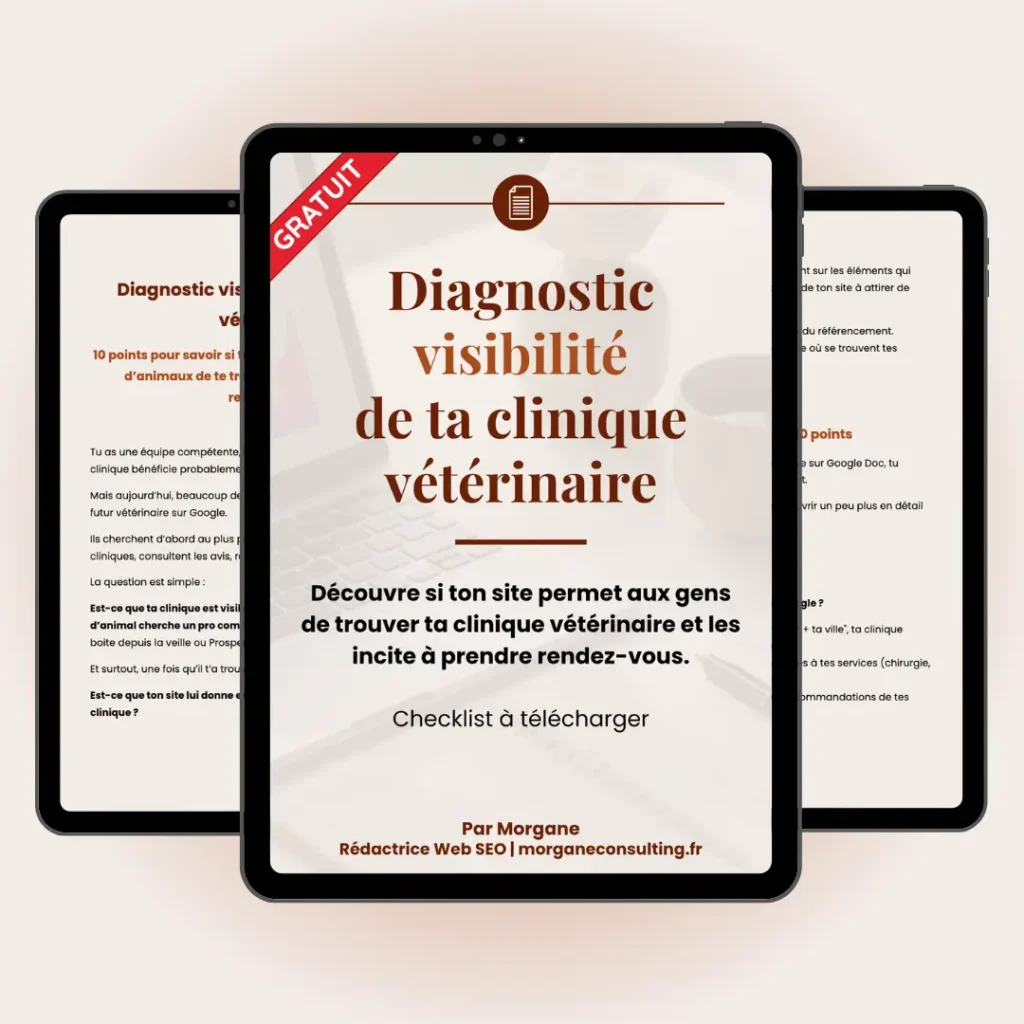 Diagnostic visibilité clinique vétérinaire