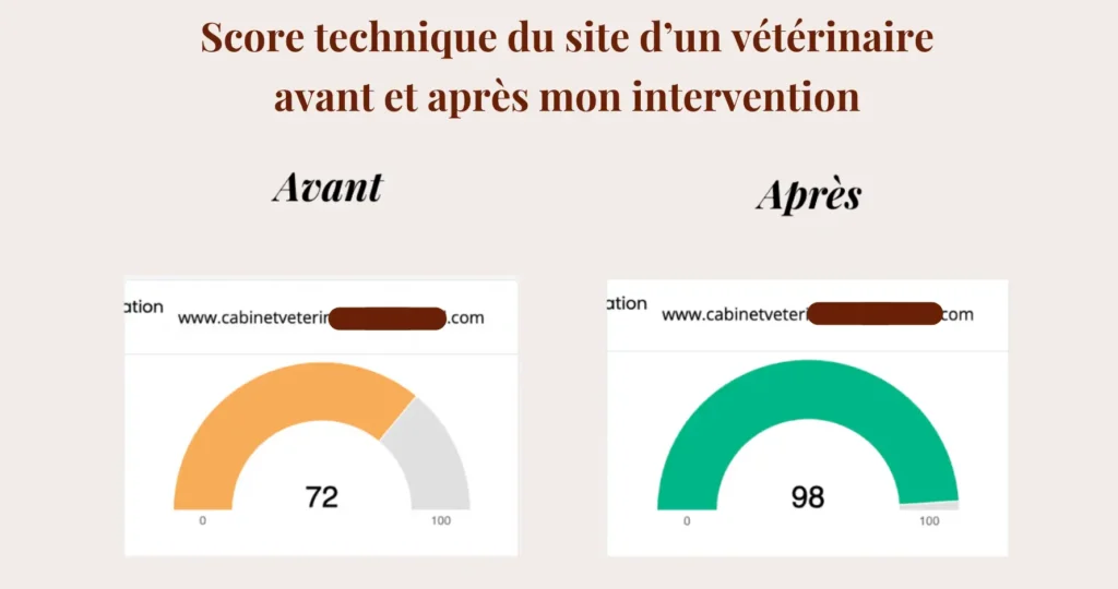 Score technique optimisation vétérinaire